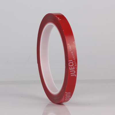 

JQ710k red film transparent double-sided tape 1mm thick 5m