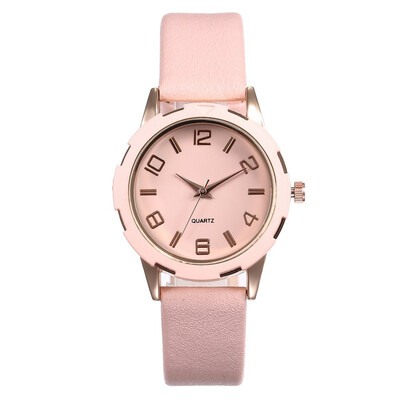 

New ladies creative gear simple digital belt stone