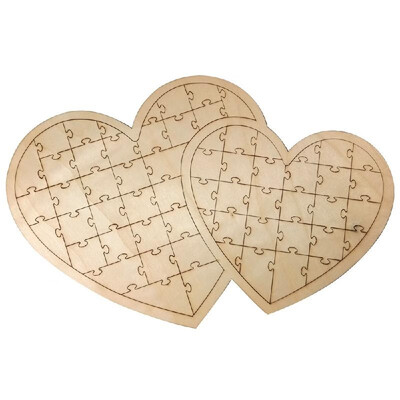 

Individuation Wedding Supplies Wooden Fedding-Bottle Shape Guest Book Puzzle