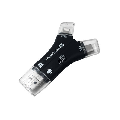 

〖Follure〗Camera Viewer SD Card Reader - 4 in 1 SD&Micro SD Memory Card Reader
