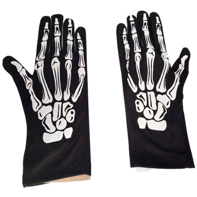 

Cool Cycling Gloves Gifts Halloween Horror Skull Claw Bone Skeleton Goth Racing