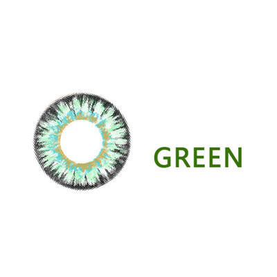 

1 Pair Big Eyes Multicolor Circle Colored Contact Lenses Yearly Use Eye Makeup