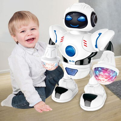 

Rotating Smart Space Dance Robot Electronic Walking Toys with Music Light Kids Astronaut Toy Christmas Gift