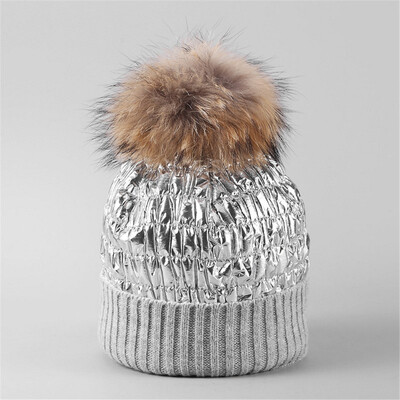 

Tailored Fashion Women Winter Knit Hat Mane Ball Collar Set Thick Warm Solid Earmuff Hat