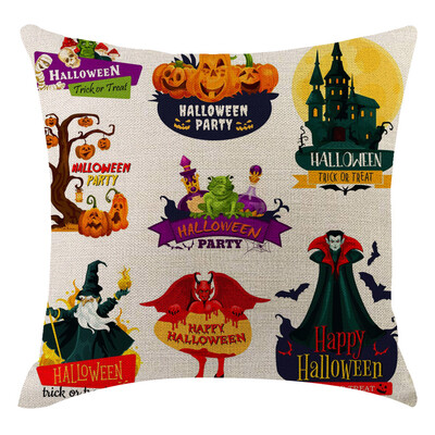 

Siaonvr Halloween Pumpkin Pillow Cover Pillowcases Decorative Sofa Cushion Cover