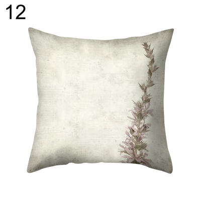 

Vintage Flower Square Throw Pillow Protector Case Cushion Cover Bedding Articles