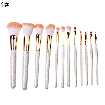 

12Pcs Makeup Brushes Foundation Face Eyeshadow Eyelash Lips Cosmetics Tools