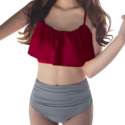 

Roseonmyhand Women Bikini Set Push-up Padded Bra Swimsuit Swimwear Bathing Suit