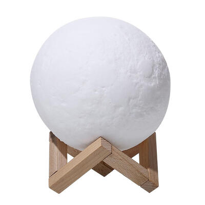 

3D Print LED Moon Lamp 16-Color Remote Control Night Light Bedroom Decor