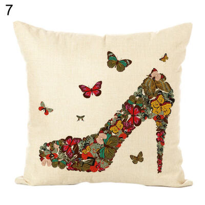 

LondonHigh HeelCoconut Tree Throw Pillow Case Cushion Cover Sofa Bed Car Decor