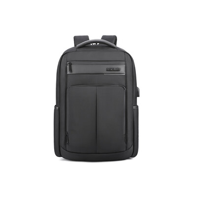 

Mens Fashion business backpack male notebook 156 inch computer bag USB rechargeable large capacity mens backpack