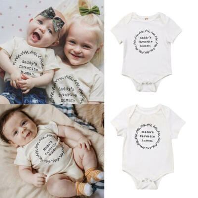 

Newborn Baby Boys Girls Cotton Romper Bodysuit Jumpsuit Outfits Clothes Sunsuit