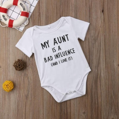 

Newborn Baby Boy Girls Cotton Romper Bodysuit Jumpsuit Summer Clothes Outfits