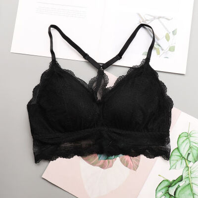 

Female No Steel Ring Tube Lace Beauty Back Top