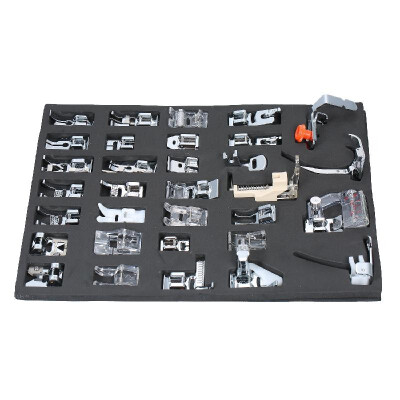 

32pcs Presser Foot Set Domestic Sewing Machine Parts & Accessories Sewing Foot Household Electric Sewing Machine Presser Feet Set