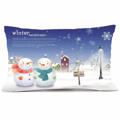 

Tailored Christmas Rectangle Cotton Linter Pillow Cases Cushion Covers