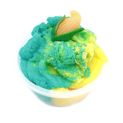 

〖Follure〗60ml Beautiful Fruits Cloud Slime Putty Scented Stress Kids Clay Toy