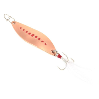 

YAPADA 5g-20g Zinc Alloy Spoon Fishing Lure Hard Bait Noise Sequin Paillette with Feather