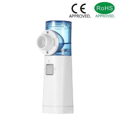 

Carevas Medical Handheld Mesh Nebulizer for Asthma COPD Portable Respiratory Medicine Inhaler Atmoizer Ultra Silent with Masks CE