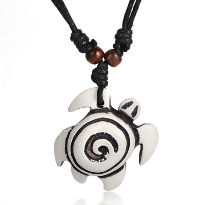 

Fashion Jewelry Rope Pendant Necklace for Men Women Sea Turtle Necklace