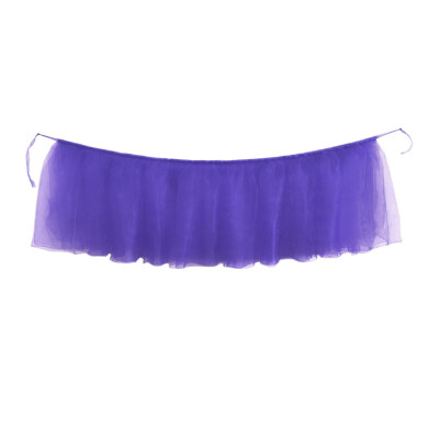 

Toponeto 1PC Table Skirt Cover Birthday Wedding Festive Party Decor Table Cloth