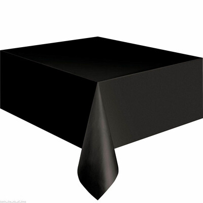 

Plastic Table Cover Cloth Wipe Clean Party Tablecloth Rectange Covers Cloths