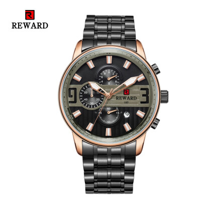 

REWARD 63077M Men Waterproof Calendar Sports Quartz Watch