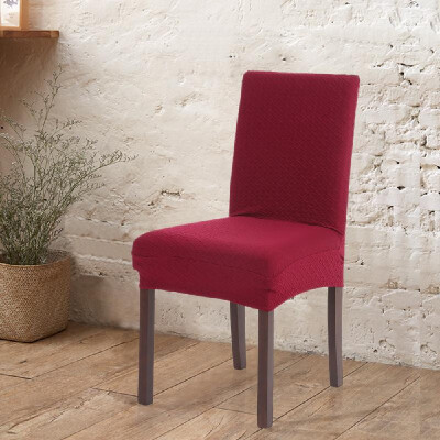 

Thick Knit Stretch Removable Washable Dining Chair Cover Polyester Spandex Seats Slipcover for Wedding Party Hotel Dining Room Cer