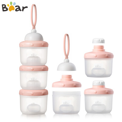 

Bear Bear Milk Powder Box Baby Portable Outing Food Storage Box Child Separated Seal Snack Box MW-C0016