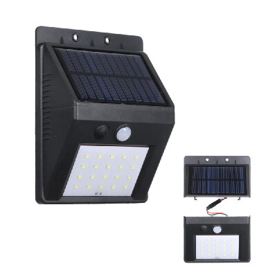 

30 LEDs Solar Powered Split Light Separated Motion Sensor Wall Lamp Water-resistant Safety Lighting for Garage Patio Garden Drivew