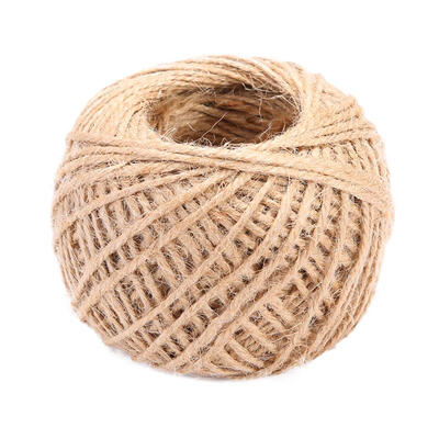 

50mroll Natural Hemp Rope Jute Twine Burlap String Wrapping Cords Thread