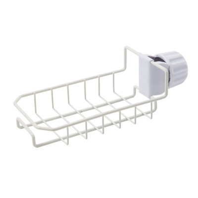 

New Faucet Shelf Sink Bathroom Sponge Hanging Rack Drain Storage