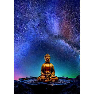 

5D DIY Full Drill Diamond Painting Buddha Statue Cross Stitch Mosaic Kits