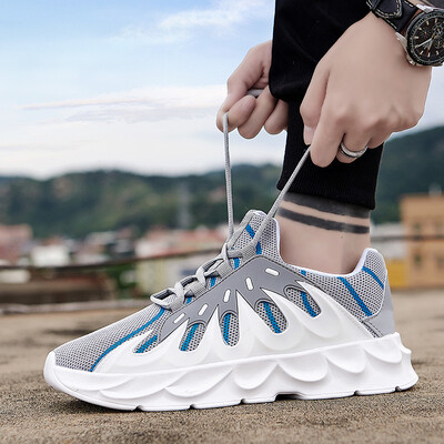 

New mens shoes trend old shoes breathable volcano shoes mesh shoes mens wild casual sports shoes