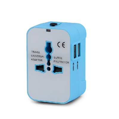 

All-In-One Universal World Wide Travelling AC Adapter Plug AUUKUSEU International Power Charger Electric USB Conversion Power