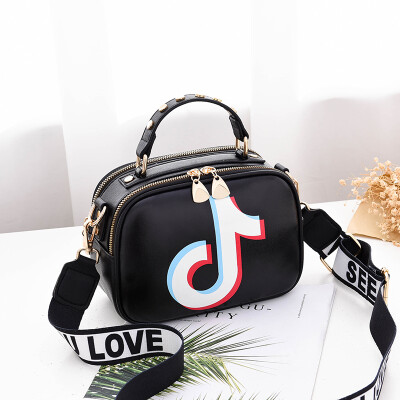 

Shangxin Female 2018 Chaohuan Edition Girls Simple Fashion Hand-held Bill of Lading Room Slant Bag