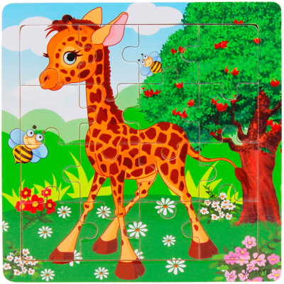 

Tailored Wooden Puzzle Educational Developmental Baby Kids Training Toy