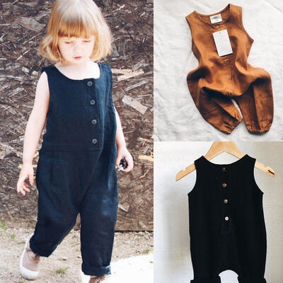 

Newborn Kids Girl Infant Romper Jumpsuit Baby Bodysuit Cotton Clothes Outfit 1PC