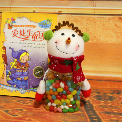 

〖Follure〗Santa Claus Snowman Elk Christmas Candy Packaging PET Christmas Candy Jar