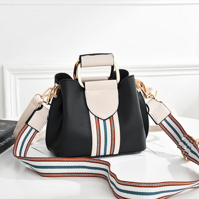 

Womens Large-capacity Bag Summer Korean Version Fashion Baitao Broadband Slant Bag Womens One-shoulder Bag