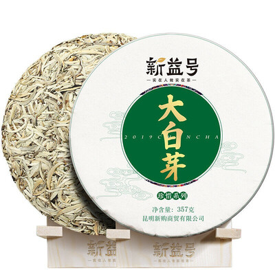 

Xin Yi Hao Big White Buds Yunnan White Pu-erh Tea Cake 2018 357g