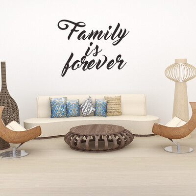 

〖Follure〗Carved English Wall Stickers Bedroom Lliving Room Decoration Stickers