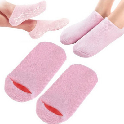 

Gobestart 3 Pair Exfoliating Foot Mask Sock Spa Gel Moisturizing Feet Care Silicone Socks