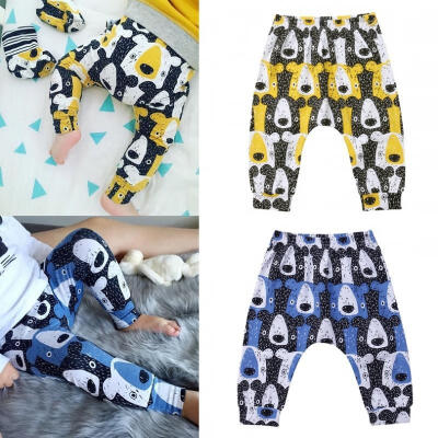 

Cute Bear Infant Kids Baby Boy Girl Animal Bottoms Harem PP Leggings Pants Trousers