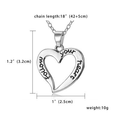 

2PCSet Personality Religious Totem Necklace & Pendants Hollow Letter Stitching Best Friends Lovers Necklace Ladies Birthday Gif