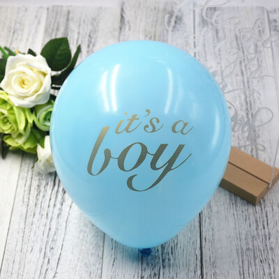 

FUNNYBUNNY 20pcs its a boy its a girl oh baby Printed Balloon Baby Shower Party Decoration