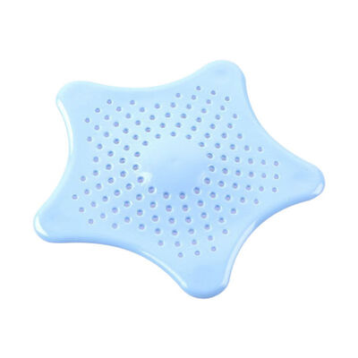 

Kitchen Bathroom Filter Silicone Sink Drain Plug Hair Catcher Star Drain Cap Hair Trap Sink Drain Plug Hair Filter Bathroom Tool