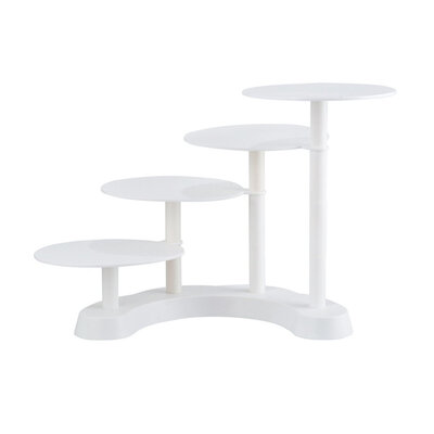 

4 Tiers Cake Stand Plastic Cupcake Dessert Wedding Party Display Supplies