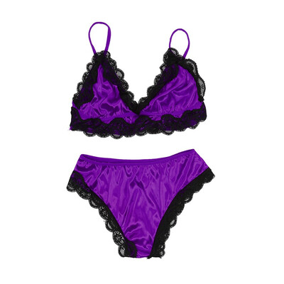 

Toponeto Fashion Women Babydoll Set Lace Satin Sexy Lingerie Set Underwear Sleepwear