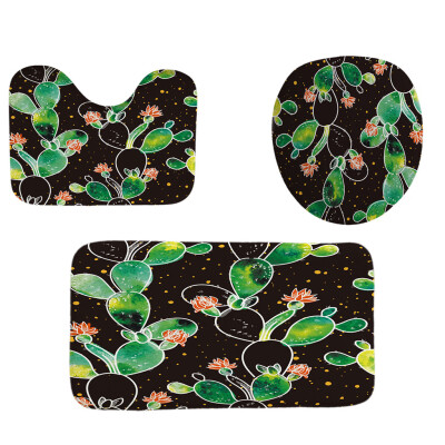 

〖Follure〗3pcs Non-Slip Bath Mat Bathroom Kitchen Carpet Doormats Decor